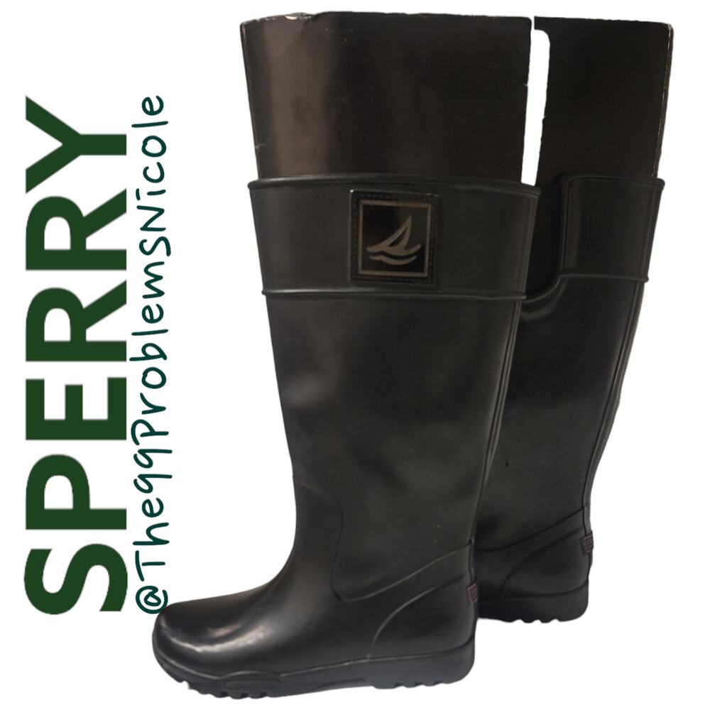 Sperry Waterproof Tall Rainboots